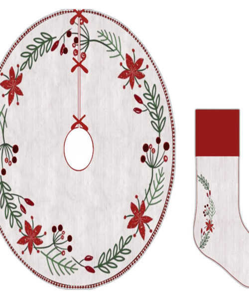 Tree Skirt & Stockings
