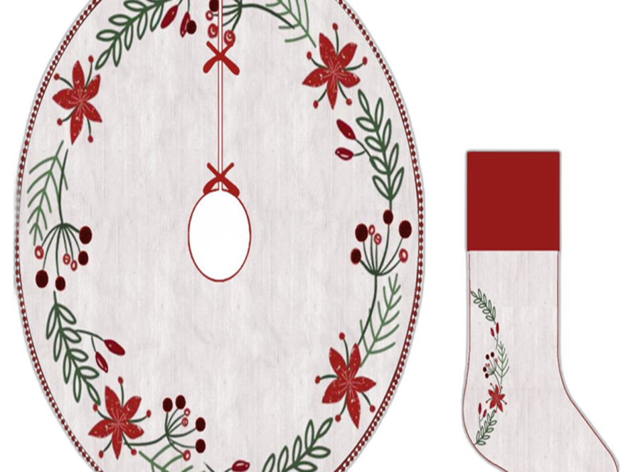 Tree Skirt & Stockings